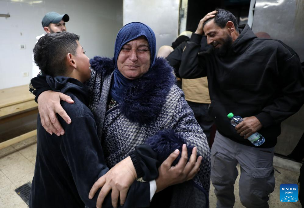 People mourn Palestinian man killed by Israeli army gunfire in West Bank