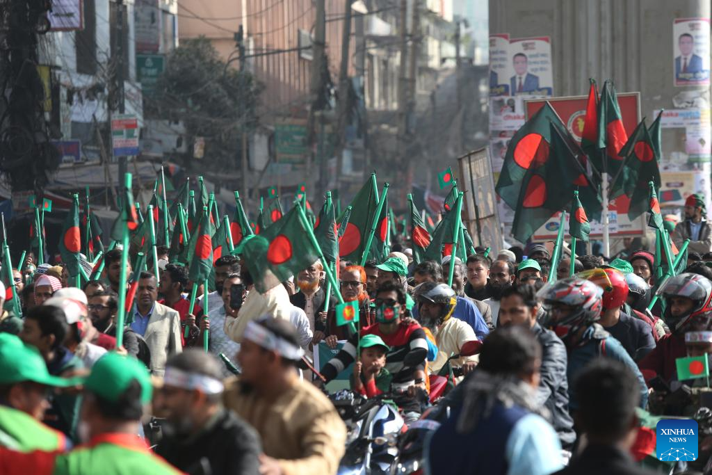 People celebrate Victory Day in Bangladesh