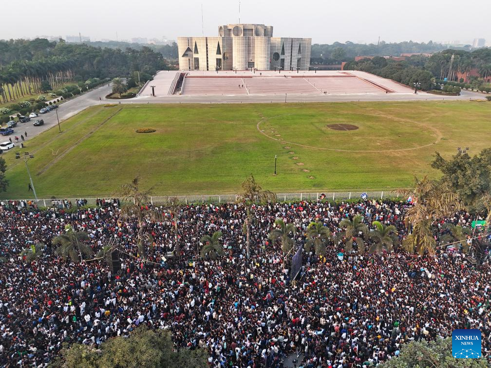 People celebrate Victory Day in Bangladesh