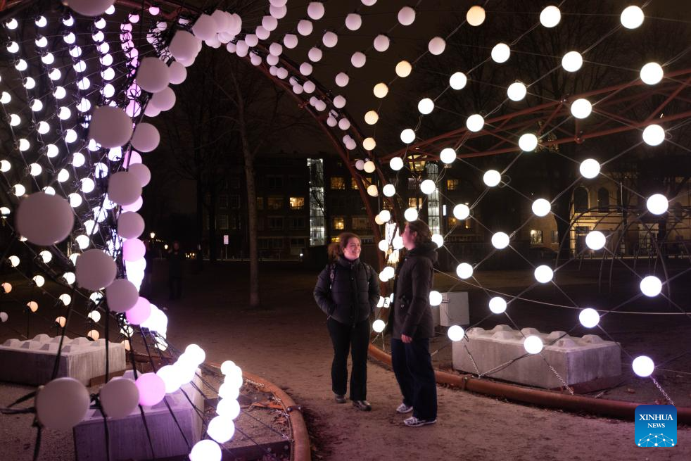 In pics: Amsterdam Light Festival