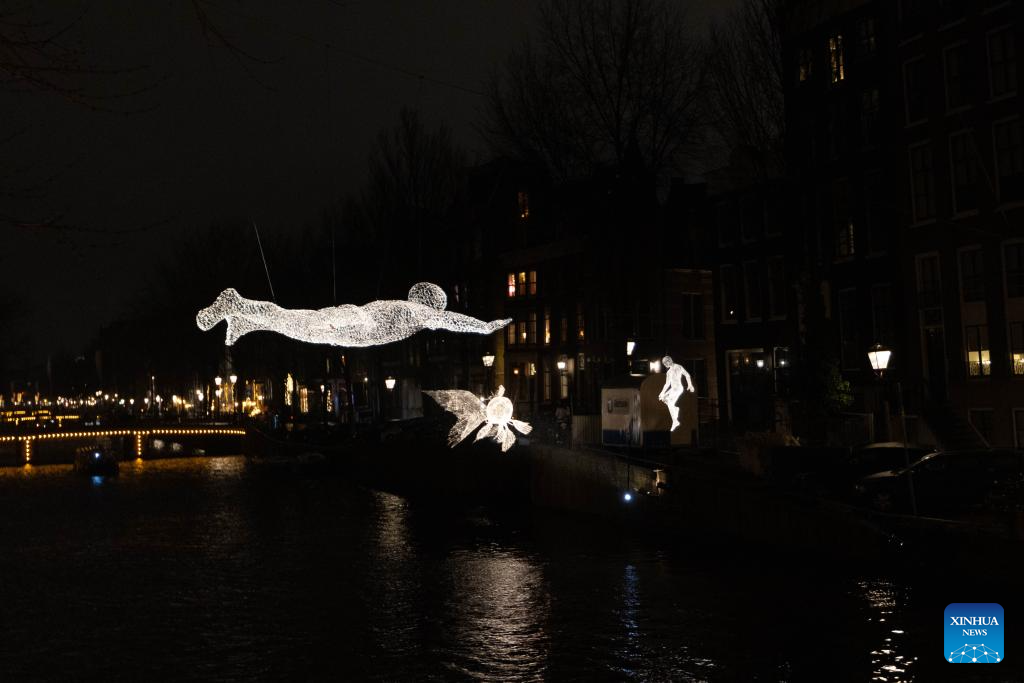 In pics: Amsterdam Light Festival