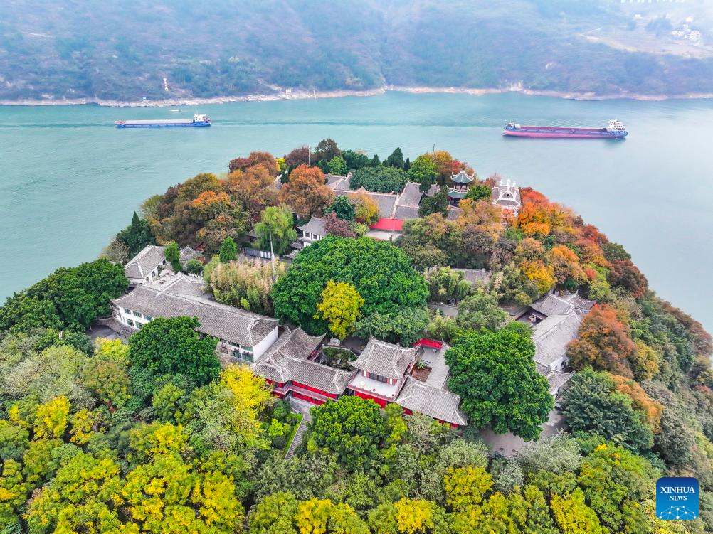 Scenery of Qutang Gorge in China's Chongqing