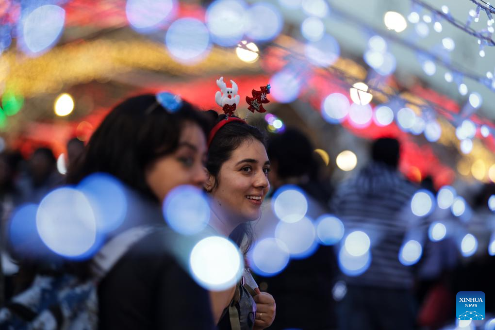 Christmas decorations seen across world