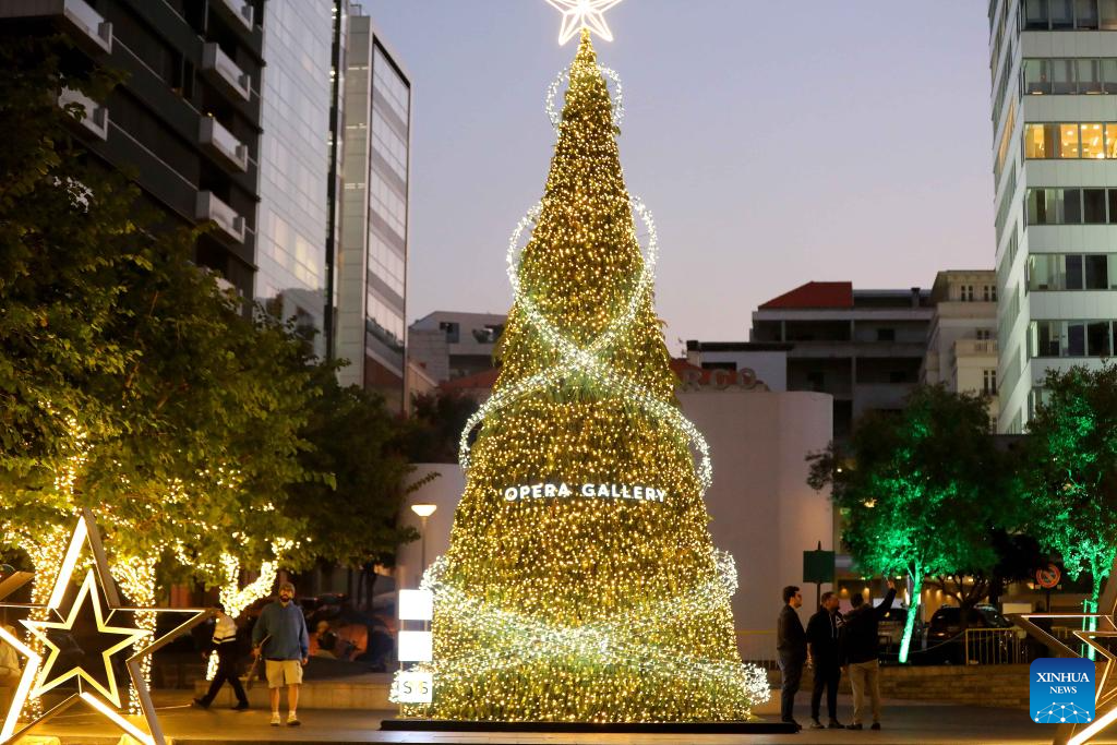 Christmas decorations seen across world