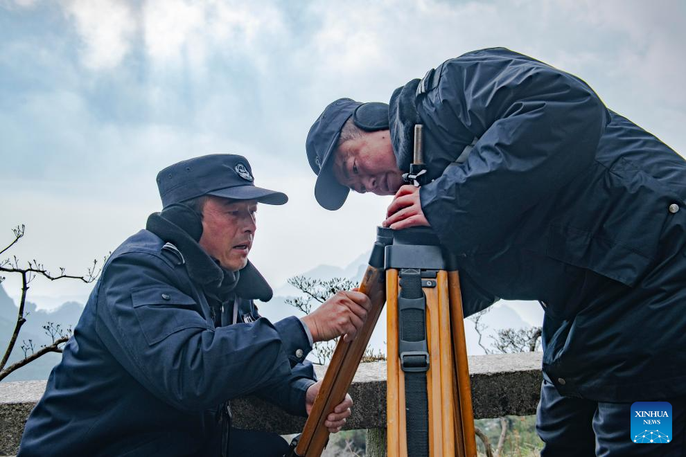 In pics: protectors of Huangshan Mountain, a world heritage site