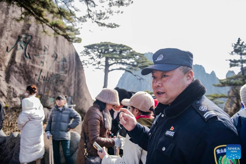 In pics: protectors of Huangshan Mountain, a world heritage site