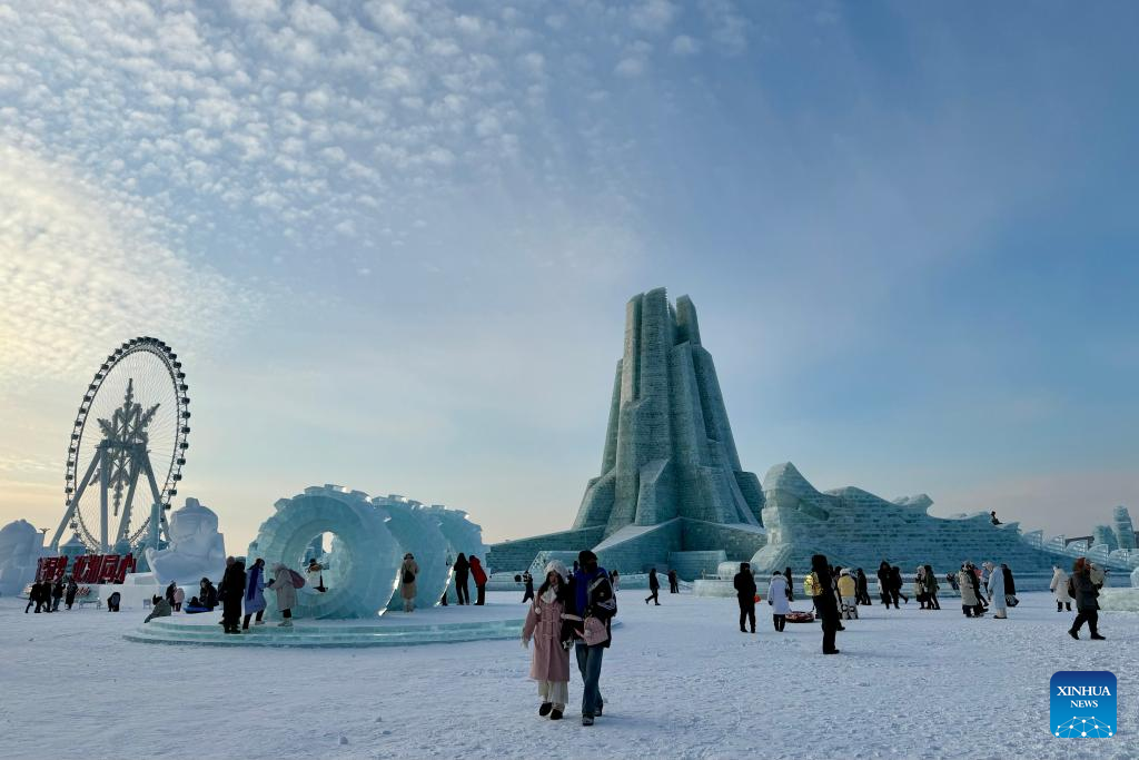 World's largest ice-and-snow theme park opens on Winter Solstice in China's 