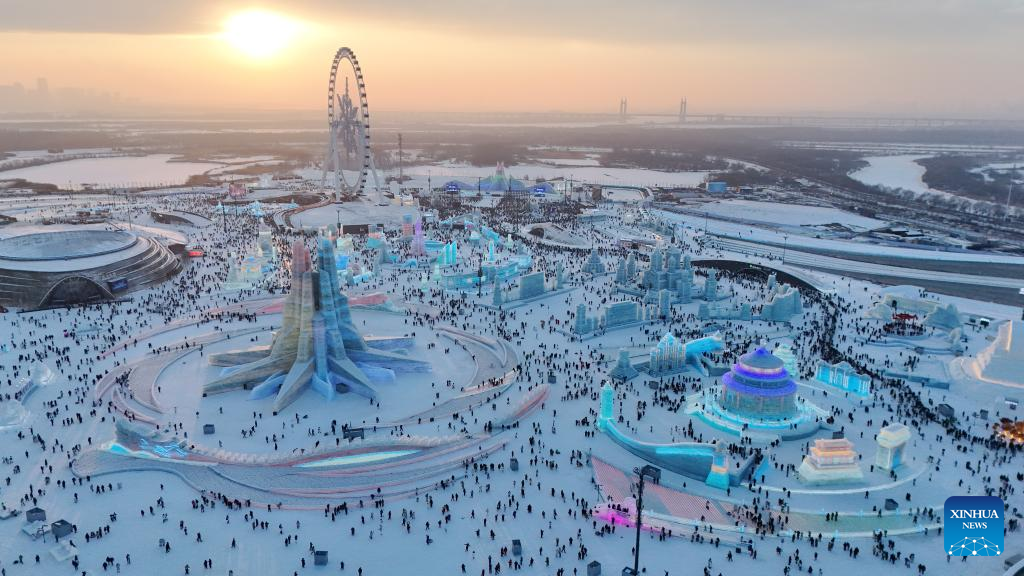 World's largest ice-and-snow theme park opens on Winter Solstice in China's 