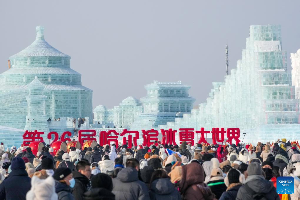 World's largest ice-and-snow theme park opens on Winter Solstice in China's 