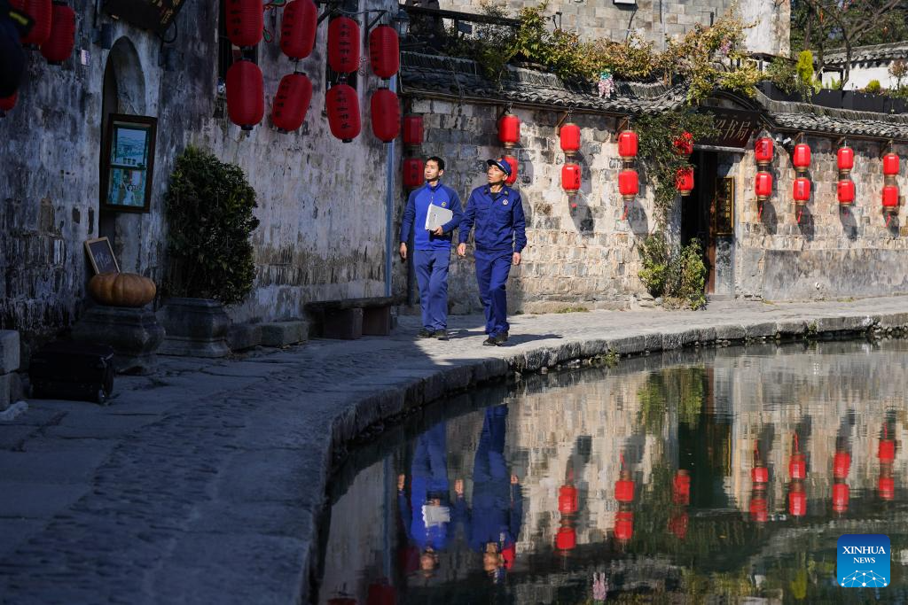 Pic story: protecting Xidi and Hongcun villages in China's Anhui