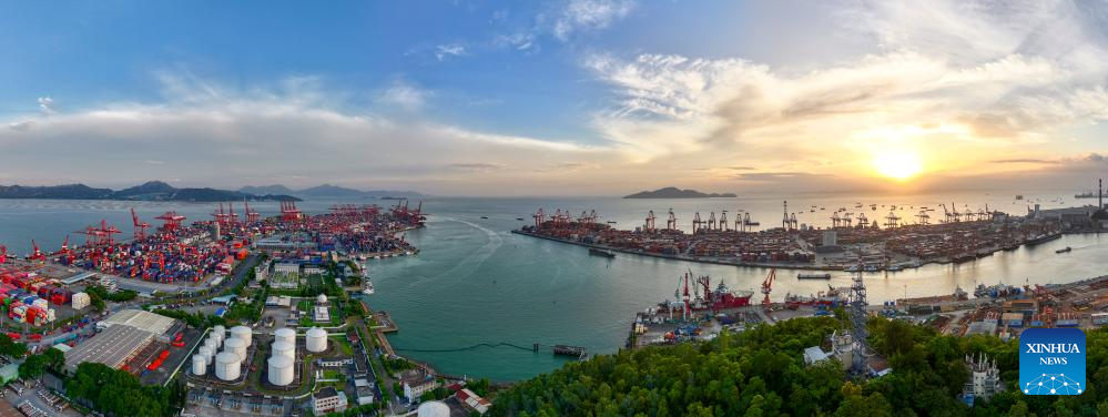 Aerial view of Guangdong-Hong Kong-Macao Greater Bay Area