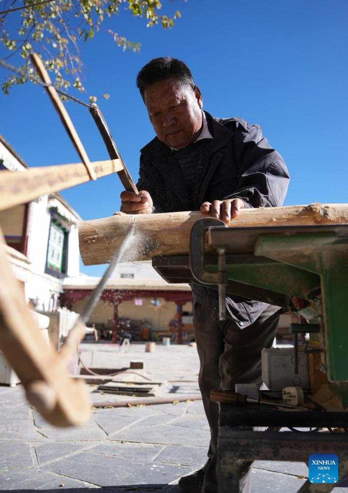 Maintenance team commits to preservation of Potala Palace