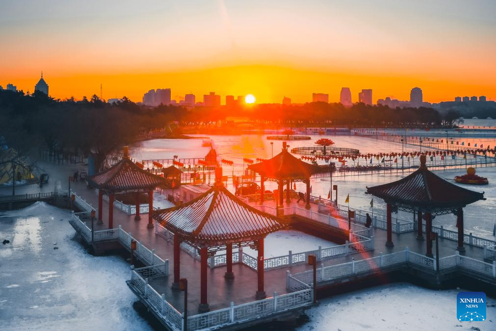 Sunrise scenery on New Year's Day across China