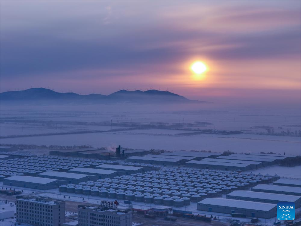 Sunrise scenery on New Year's Day across China