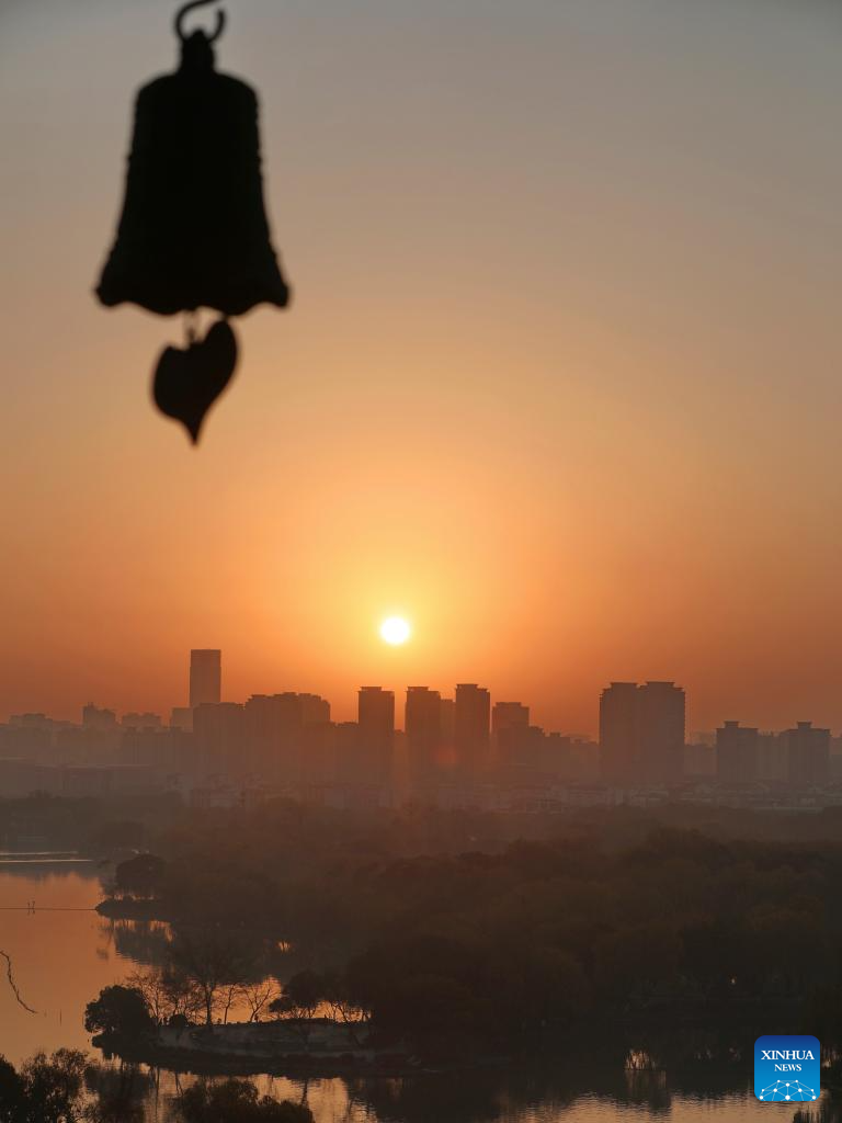 Sunrise scenery on New Year's Day across China