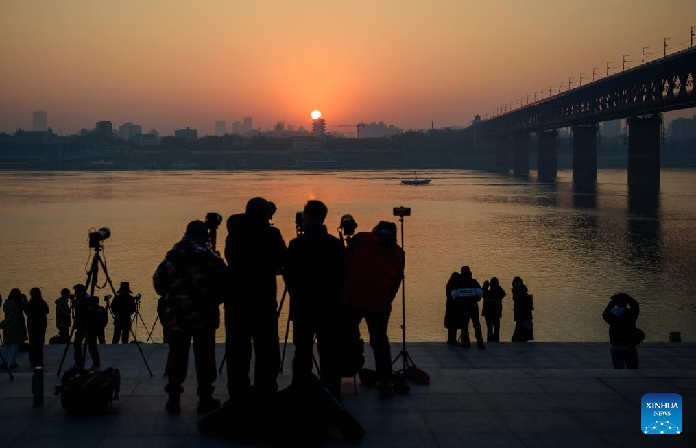 Sunrise scenery on New Year's Day across China