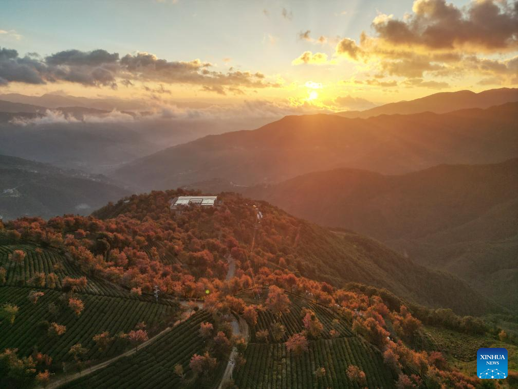 Sunrise scenery on New Year's Day across China