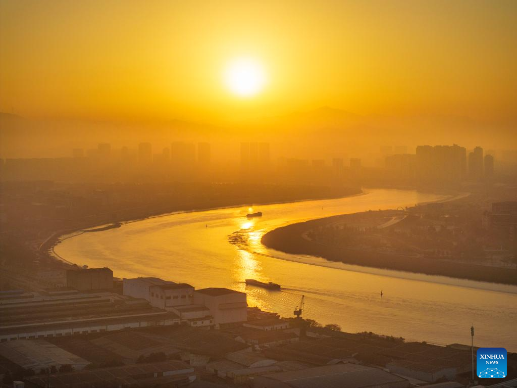 Sunrise scenery on New Year's Day across China