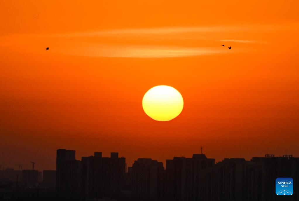 Sunrise scenery on New Year's Day across China