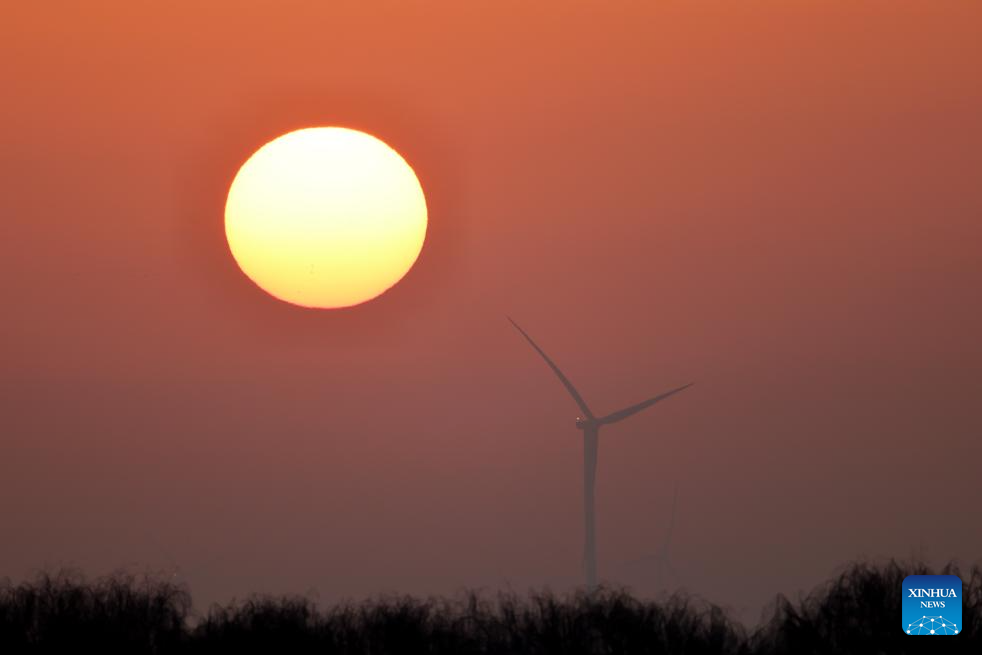 Sunrise scenery on New Year's Day across China