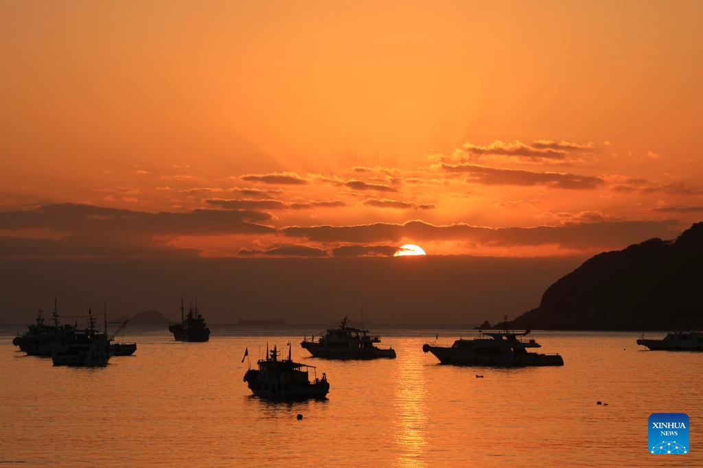 Sunrise scenery on New Year's Day across China