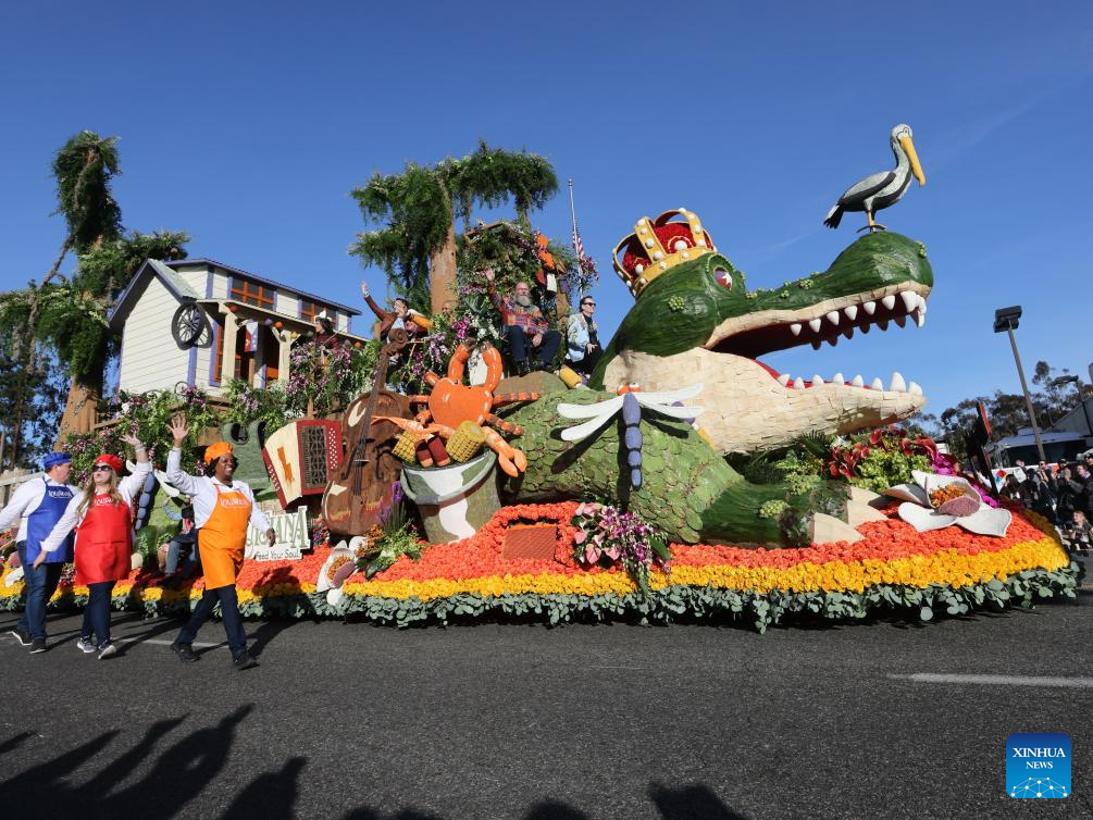 136th Rose Parade held in California