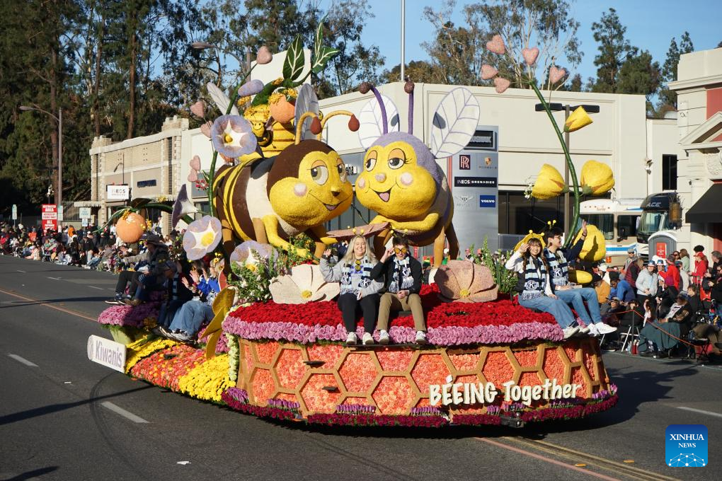 136th Rose Parade held in California