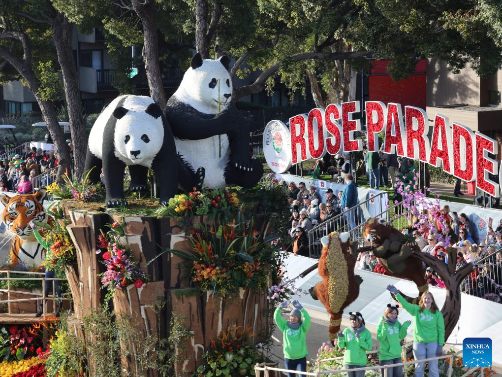 136th Rose Parade held in California