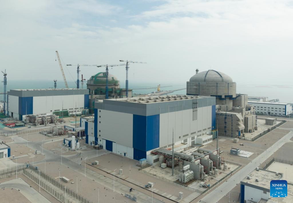 Zhangzhou nuclear power project under construction in China's Fujian