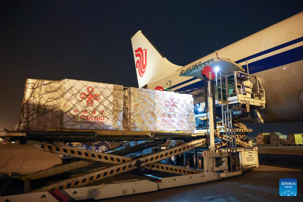 China sends emergency relief supplies to quake