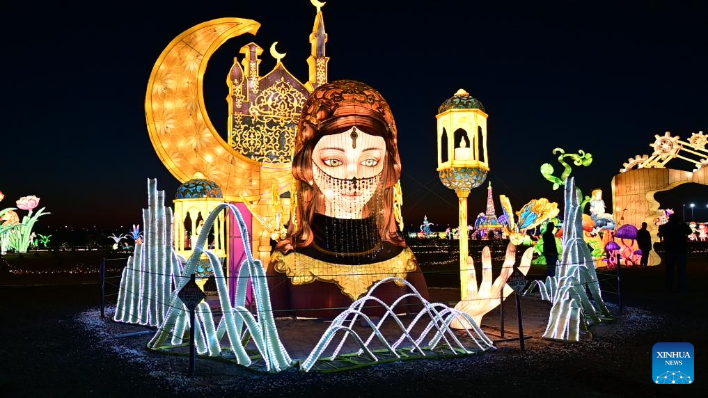 Light festival held in Kuwait