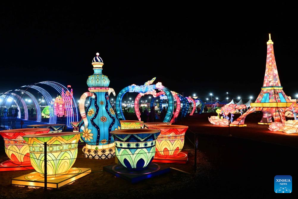 Light festival held in Kuwait