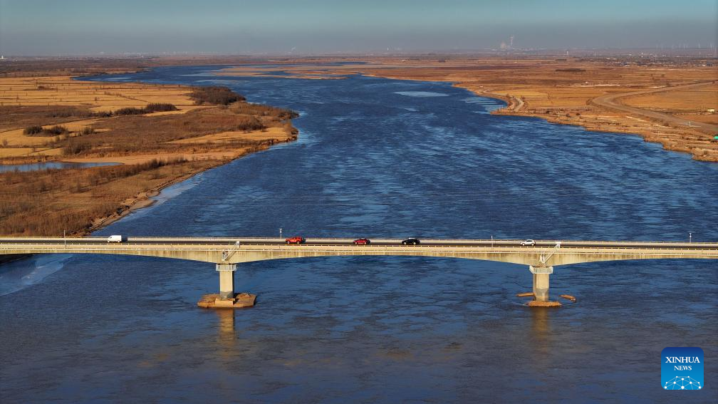 View of Yellow River in Ningxia