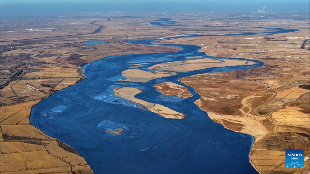 View of Yellow River in Ningxia