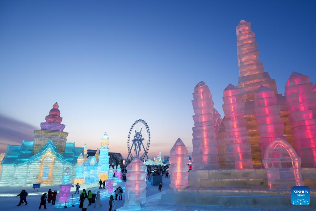 41st Harbin Int'l Ice and Snow Festival kicks off