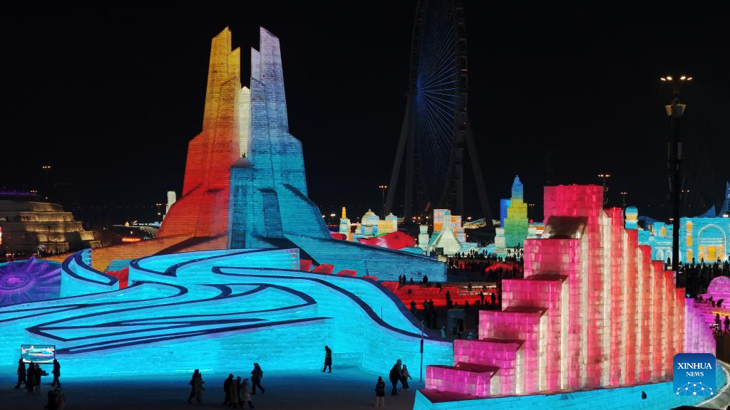 41st Harbin Int'l Ice and Snow Festival kicks off