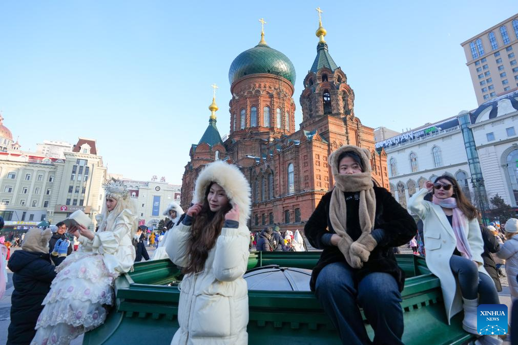 Rich ice and snow resources boost Harbin's winter tourism