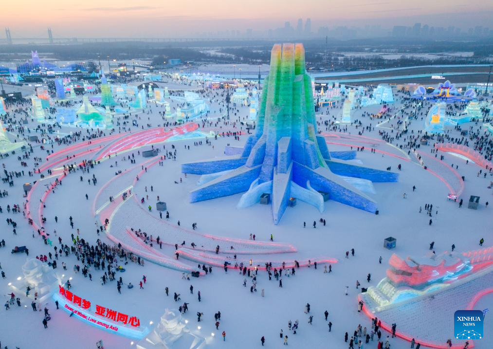 Rich ice and snow resources boost Harbin's winter tourism