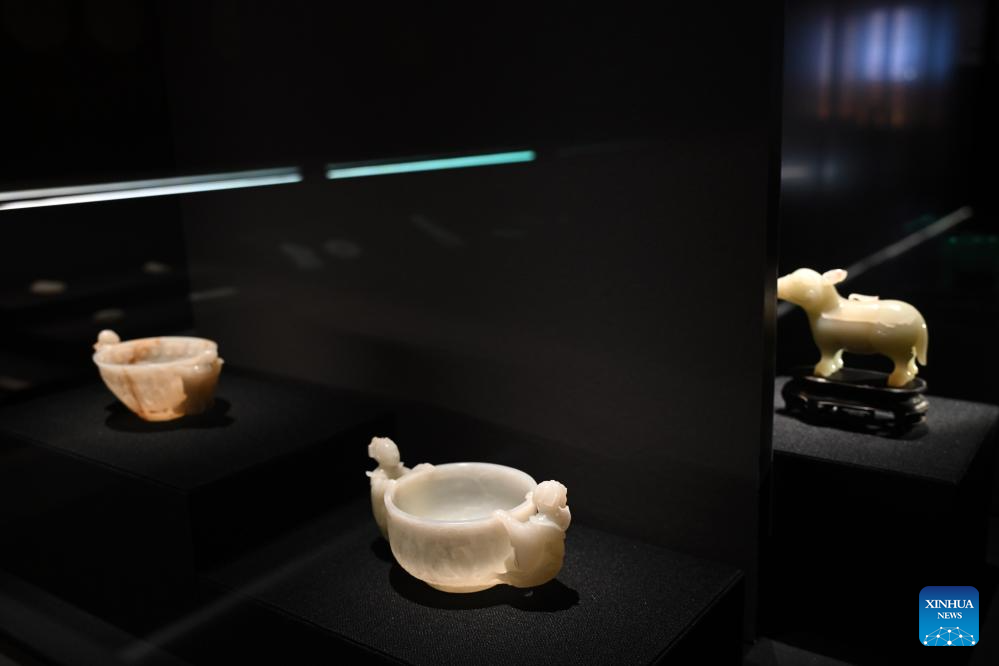 Exhibition on Hetian jade culture held at Palace Museum in Beijing