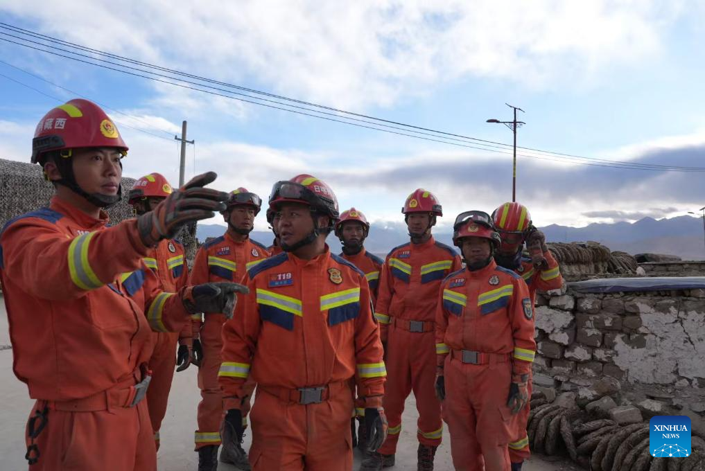 All-out rescue efforts underway following Xizang 6.8-magnitude quake