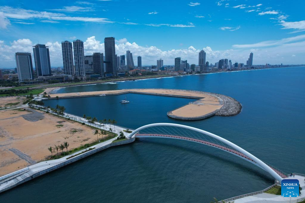 City view of Port City Colombo, Sri Lanka