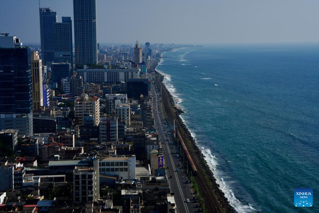 City view of Port City Colombo, Sri Lanka