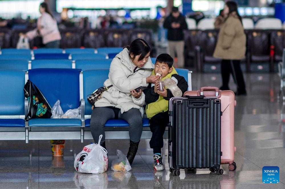 Spring Festival travel rush kicks off in China