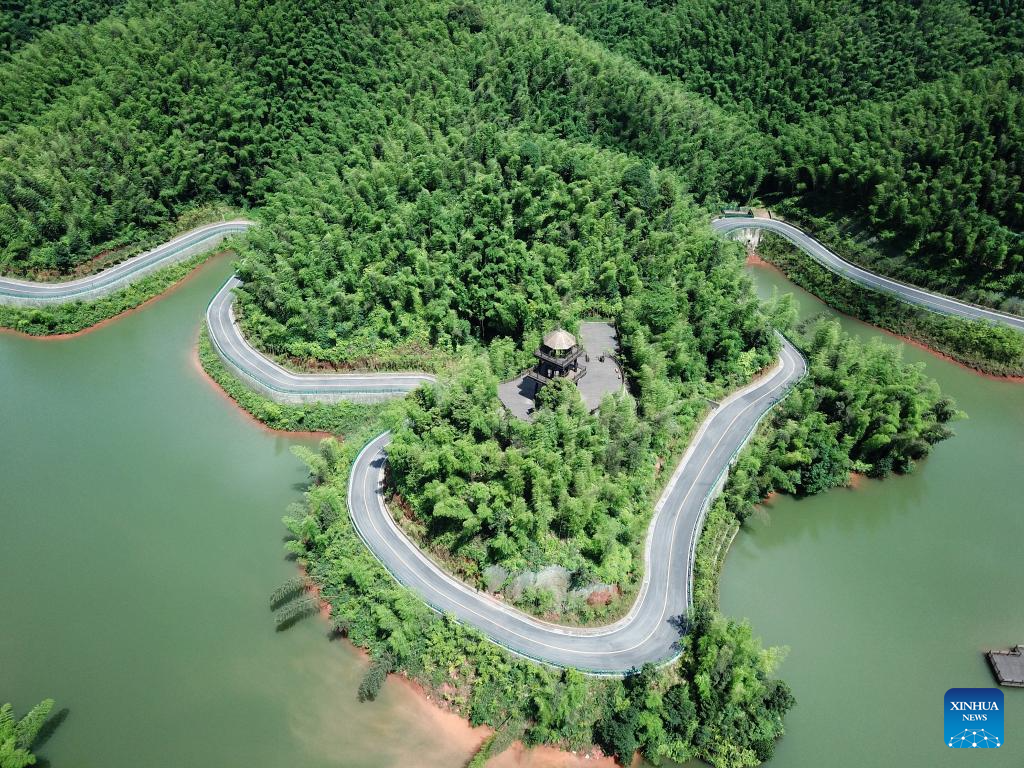 View of Zunyi City in SW China