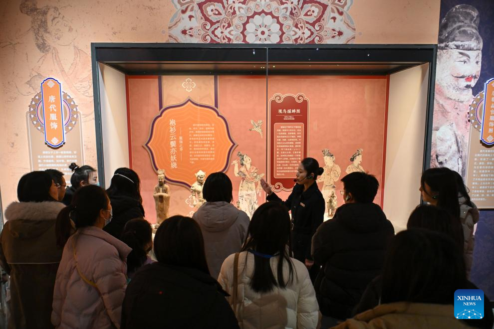 Exhibition on Tang Dynasty cultural relics in Shaanxi kicks off in Tianjin