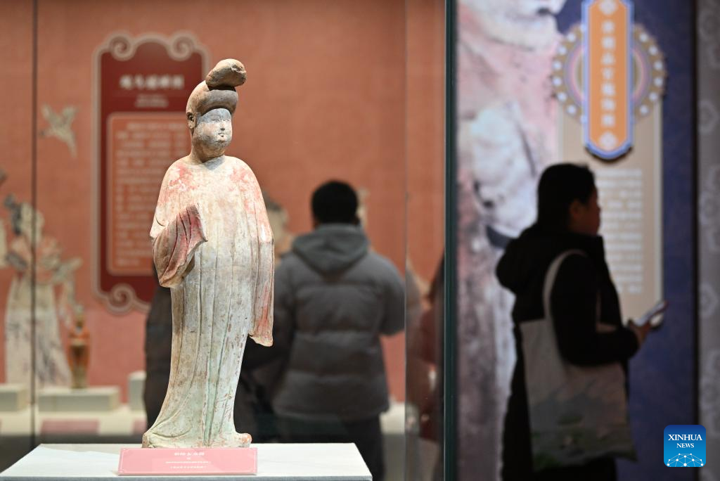 Exhibition on Tang Dynasty cultural relics in Shaanxi kicks off in Tianjin