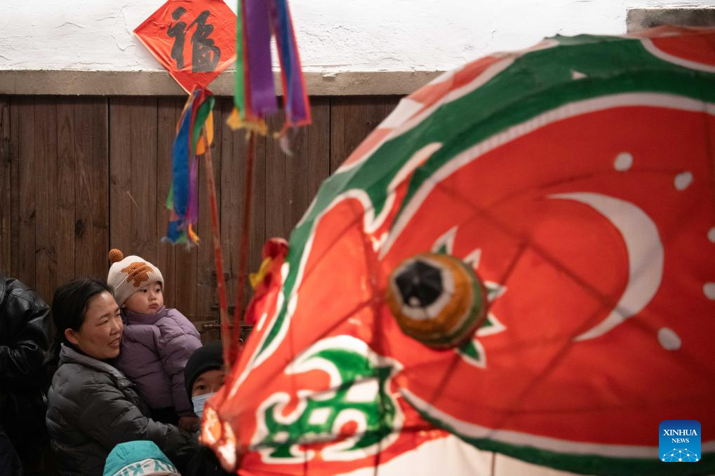 Traditional fish-shaped lanterns embrace new vitality in Shexian, E China