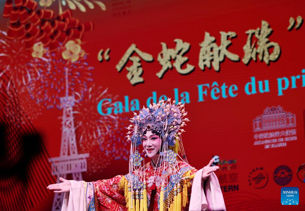 Spring Festival Gala 2025 held in Paris