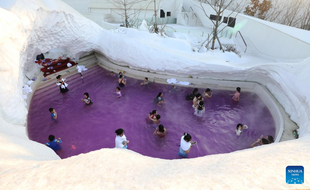 In pics: hot spring resort in Shenyang, NE China