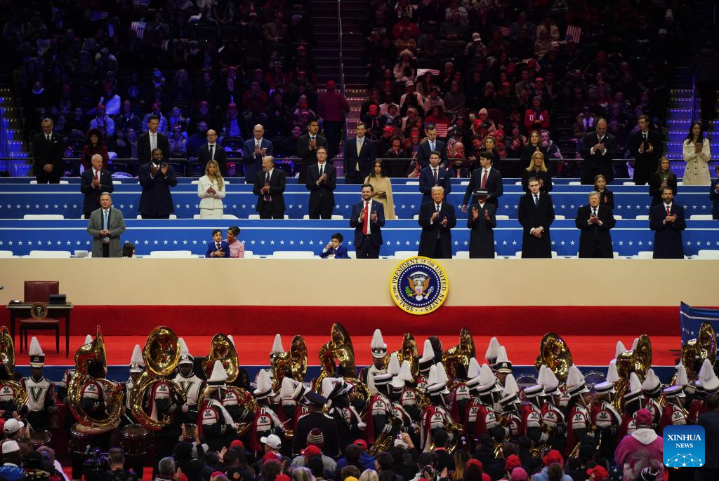 Trump sworn in as 47th U.S. president